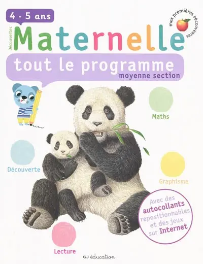 Tout le programme, moyenne section, 4-5 ans