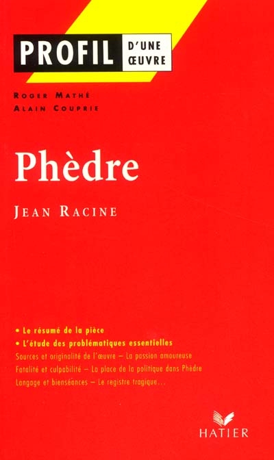 Phèdre (1677), Racine