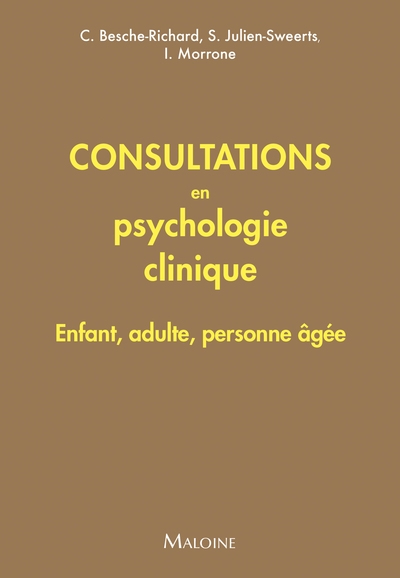 Consultations en psychologie clinique : enfant, adulte, personne âgée