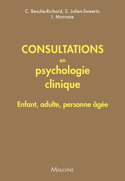 consultations en psychologie clinique : enfant, adulte, personne âgée