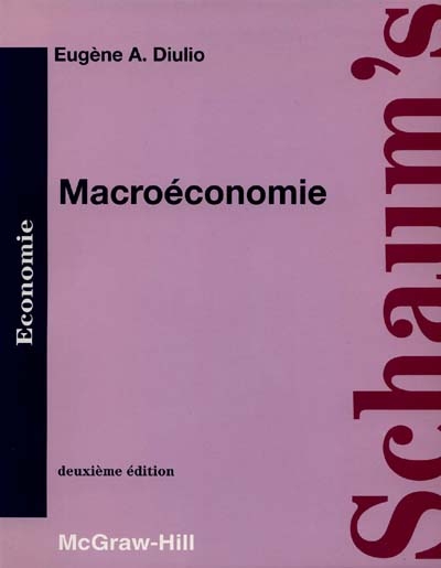 Macroéconomie : cours et problèmes