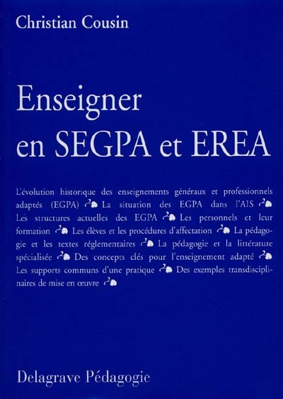 Enseigner en SEGPA et EREA