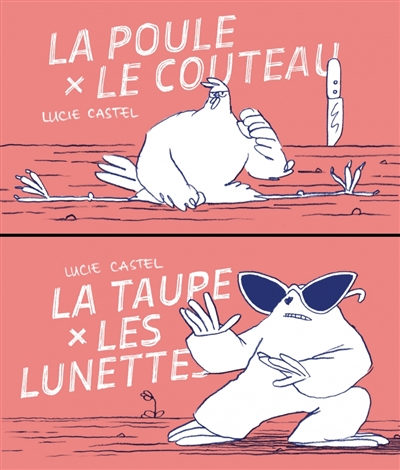 La plante et le couteau. La taupe et les lunettes