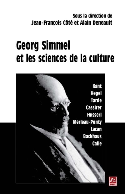Georg Simmel et les sciences de la culture