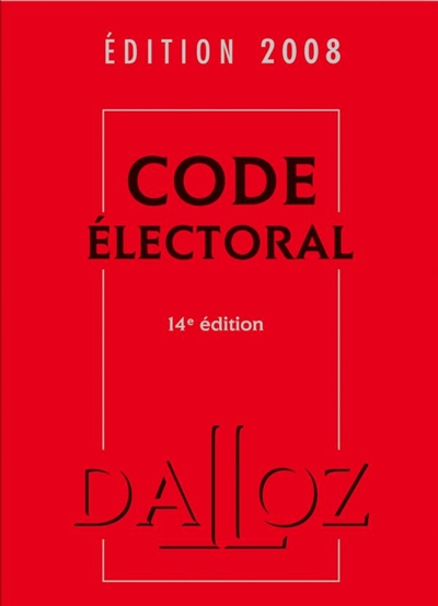 Code électoral 2008