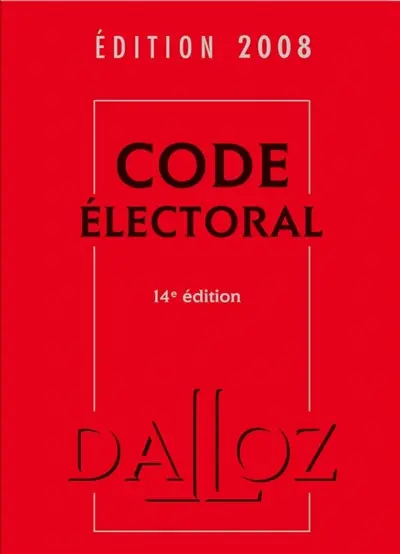 Code électoral 2008