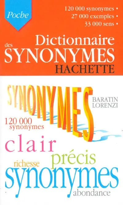 Dictionnaire des synonymes