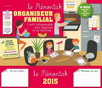 Organiseur familial le Mémoniak 2015