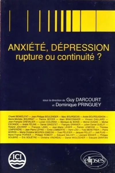 Anxiété, dépression : rupture ou continuité ?
