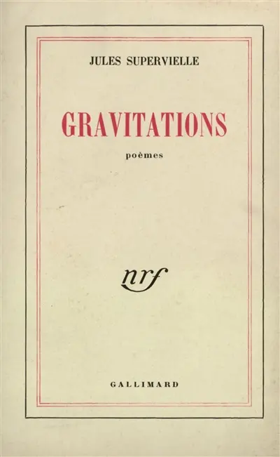 Gravitations : poèmes