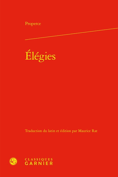 Elégies