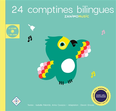 Zanimomusic, 12 comptines bilingues et sensorielles