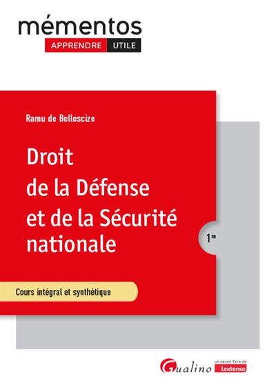Droit de la défense et de...