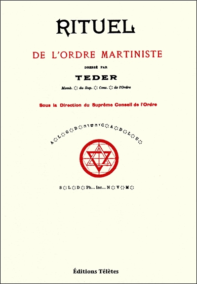 Rituel de l'Ordre Martiniste