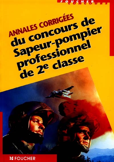 Annales concours sapeur pompier professionnel