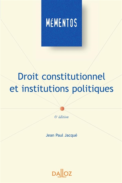 Droit constitutionnel et...