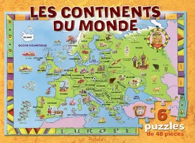 Les continents du monde
