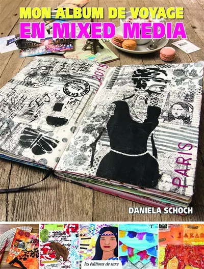 Mon album de voyage en mixed media