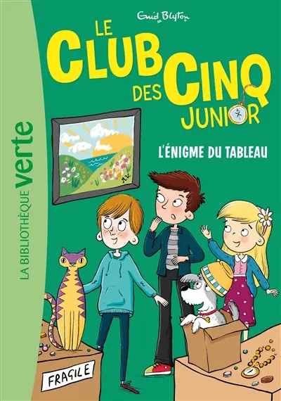 Le club des Cinq junior. Vol. 17. L'énigme du tableau