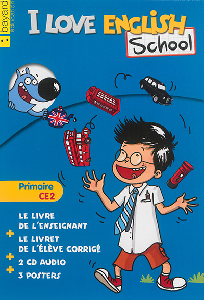 I love English school, primaire CE2