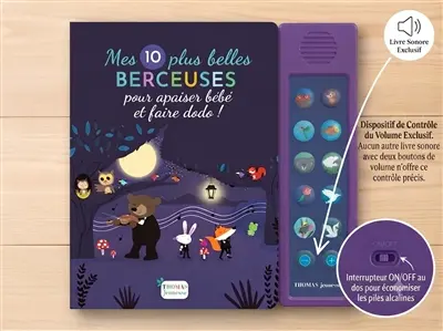 Mes 10 plus belles berceuses pour apaiser bébé et faire dodo !