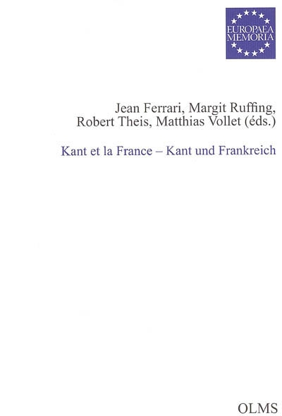 Kant et la France. Kant und Frankreich