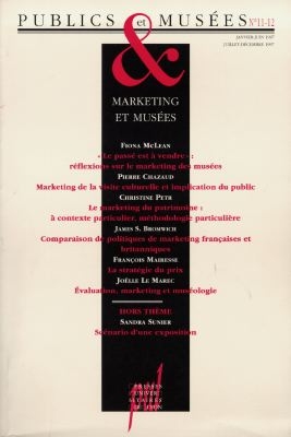 Publics et musées, n° 11-12. Marketing et musées
