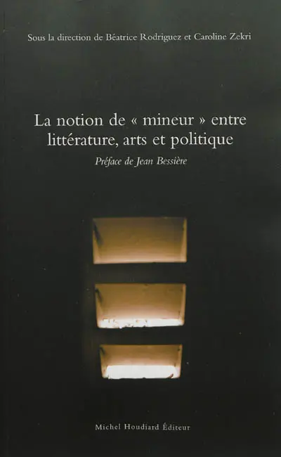 La notion de mineur entre littérature, arts et politique