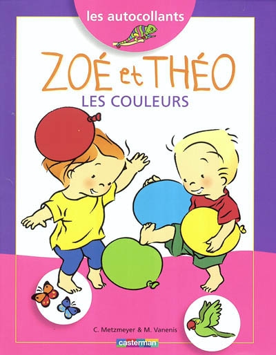 Zoé et Théo, les couleurs