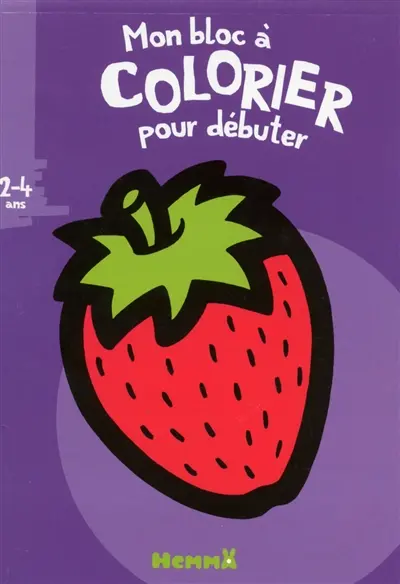 Mon bloc à colorier pour débuter 2-4 ans. Vol. 1