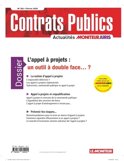 Contrats publics,...