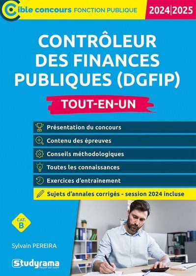Contrôleur des finances publiques (DGFIP) : tout-en-un, cat. B : 2024-2025