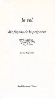 Le sel, dix façons de le préparer