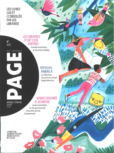 Page des libraires, n° 215. Rentrée littéraire 2022