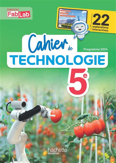 Cahier de technologie 5e :...