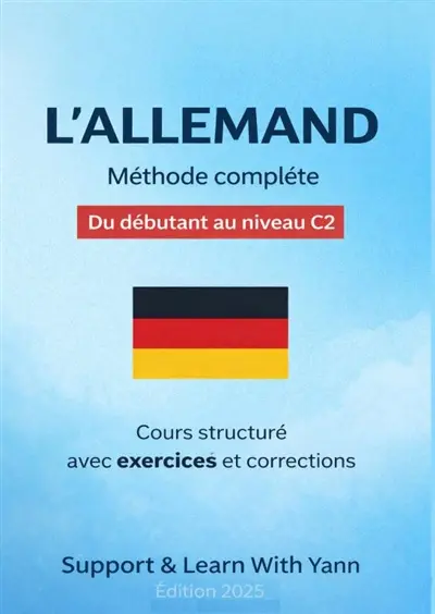 Leçon d'allemand pour francophone
