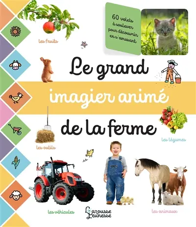 Le grand imagier animé de la ferme