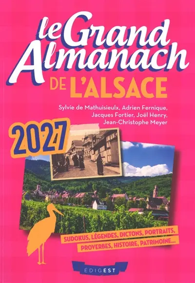 Le grand almanach de l'Alsace 2027