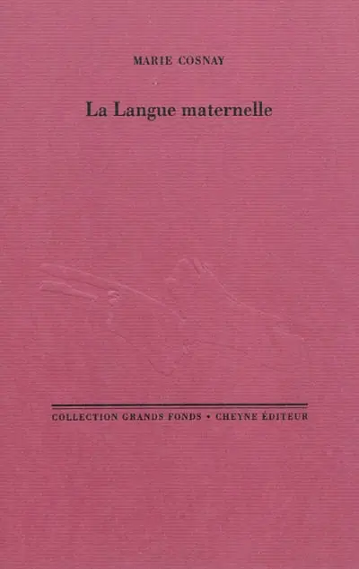 La langue maternelle