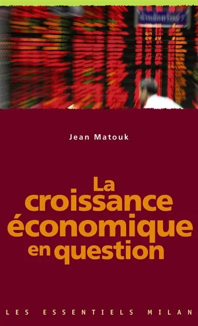 La croissance économique en question