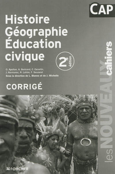 Histoire géographie, éducation civique, CAP : corrigé