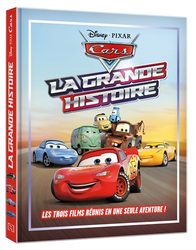 Cars - Mon Histoire à Écouter - L'histoire du film - Livre CD