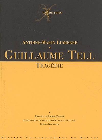 Guillaume Tell : tragédie