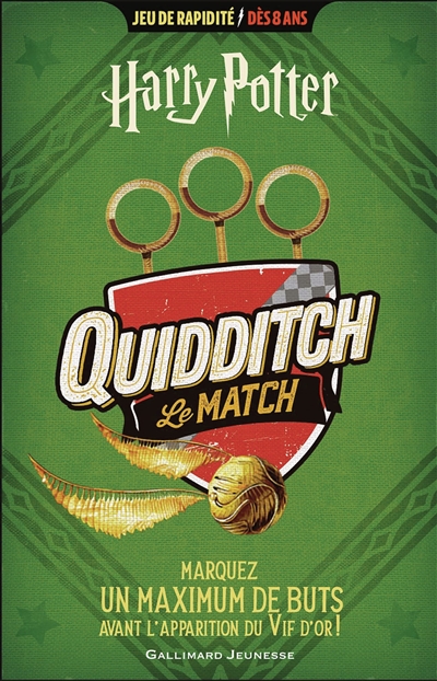 Harry Potter : Quidditch, le match : marquez un maximum de buts avant l'apparition du Vif d'or !