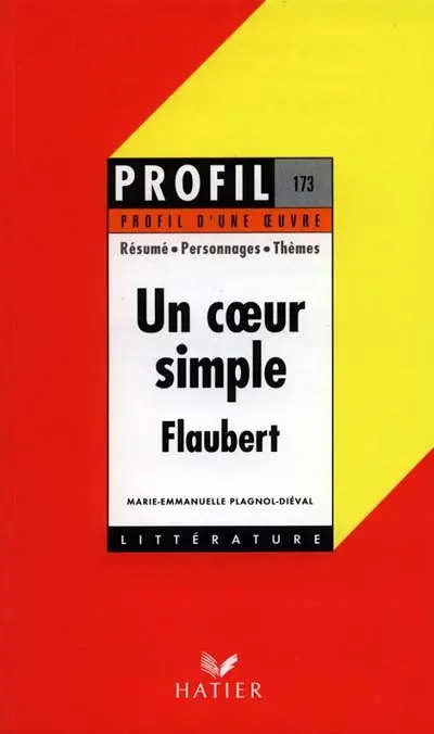 Un coeur simple (1877), Flaubert