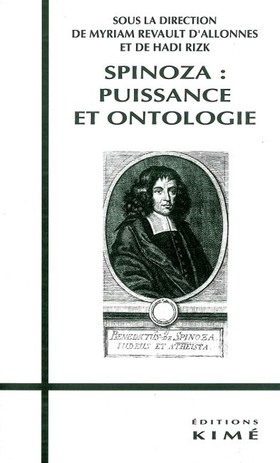 Spinoza : puissance et ontologie