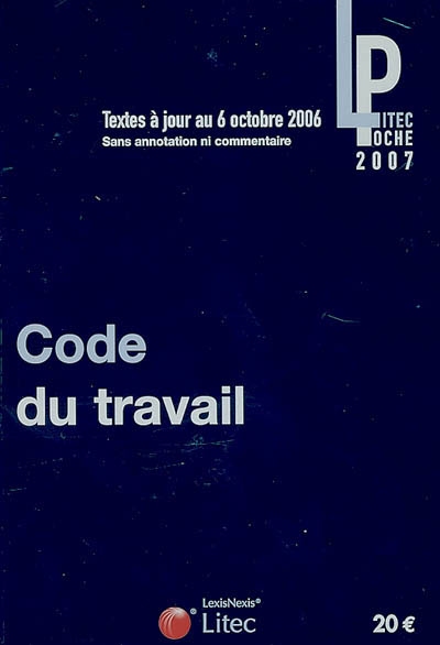 Code du travail 2007