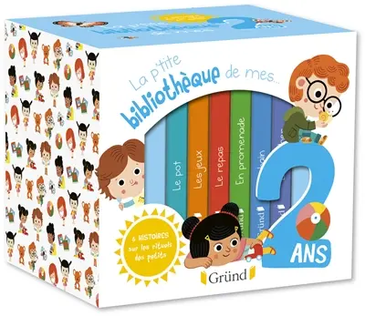La p'tite bibliothèque de mes... 2 ans : 6 histoires sur les rituels des petits La p'tite bibliothèque de mes... 2 ans : 6 histoires sur les rituels des petits