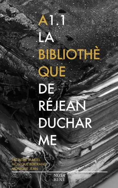 A1.1 : La bibliothèque de Réjean Ducharme : Inventaire descriptif