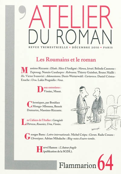 Atelier du roman (L'), n° 64. Les Roumains et le roman